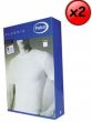Palco Classic Basic T-Shirt με κλειστή λαιμόκοψη 2Τεμ. Μαύρο