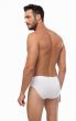 Minerva Mengear Basic Ανδρικό Mini Brief Βαμβακερό Σλιπ με Εξωτερικό Λάστιχο 2 τμχ