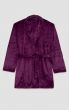 Minerva Fleece Γυναικεία Ρόμπα μονόχρωμη