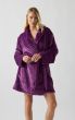 Minerva Fleece Γυναικεία Ρόμπα μονόχρωμη