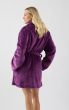 Minerva Fleece Γυναικεία Ρόμπα μονόχρωμη