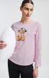Minerva Cute Bear Printed Γυναικεία Πιτζάμα Ροζ