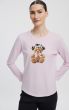 Minerva Cute Bear Printed Γυναικεία Πιτζάμα Ροζ
