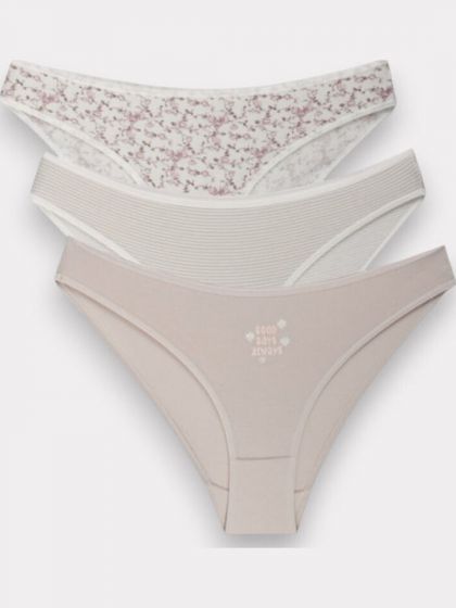 Berrak Σλιπ Γυναικείο Βαμβακερό 3pack
