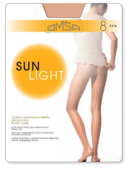 Omsa Sunlight 8d Kαλσόν Διάφανο